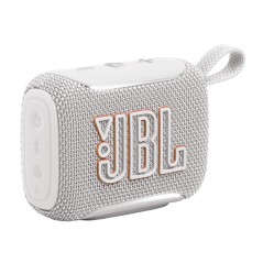 JBL GO 5 White - Compact, Powerful Bluetooth Speaker for Ultimate Sound Experience!